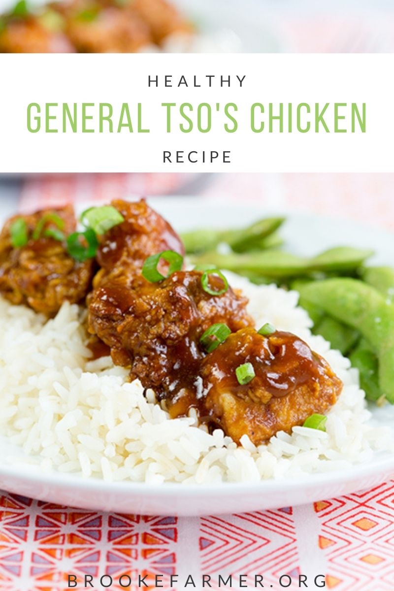 Healthy General Tso's Chicken Recipe