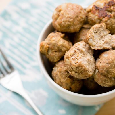Healthy Turkey Meatballs Recipe