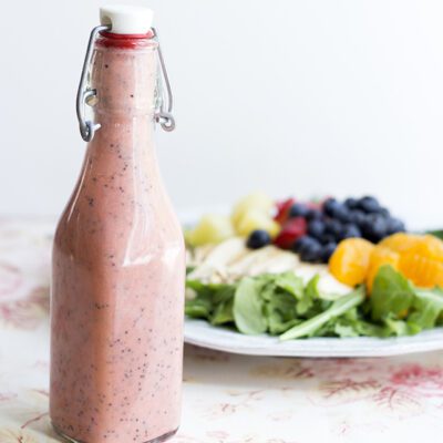 Light and Easy Strawberry Poppy Seed Dressing
