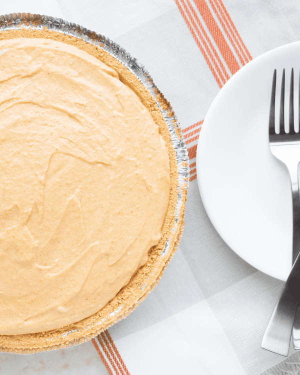 Easy No-Bake Pumpkin Cheesecake