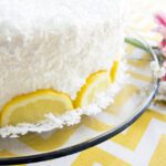 Lightened-Up Lemon Coconut Cake