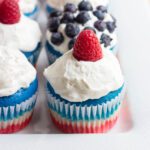 Light and Easy: Red, White, and Blue Cupcakes