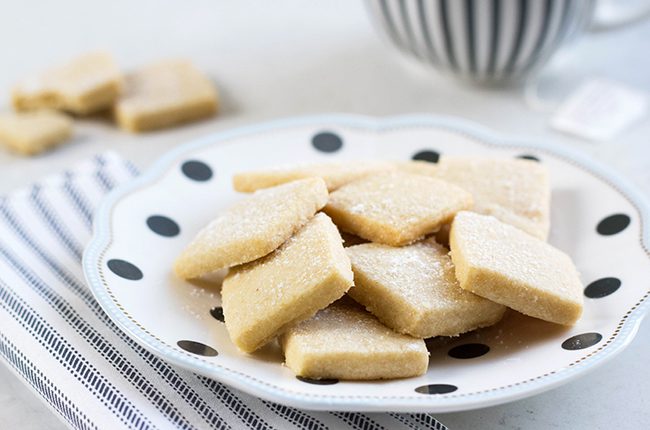 Shortbread on a Plate