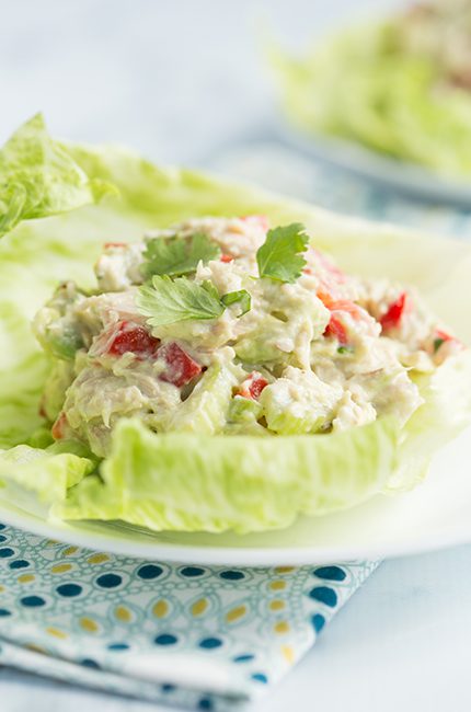 Tuna Salad in Lettuce