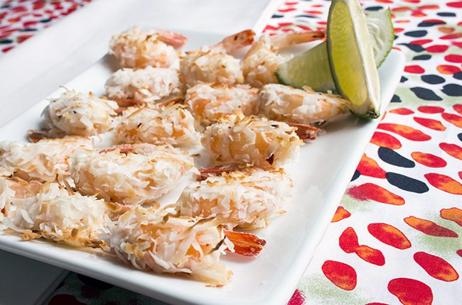 Coconut Shrimp with Lime