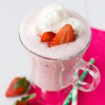 Strawberry Shake with Protein Powder
