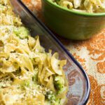 Healthy Baked Mac and Cheese with Broccoli