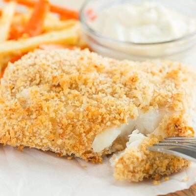 Crispy Baked Fish and Chips