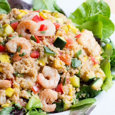 Easy Shrimp Quinoa Bowl Meal Prep Recipe