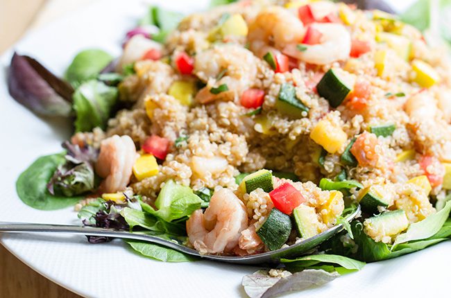 Shrimp Quinoa Meal Prep