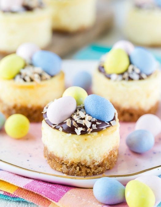 Cutest Easter Desserts: Cadbury Mini Egg Cheesecake Bites