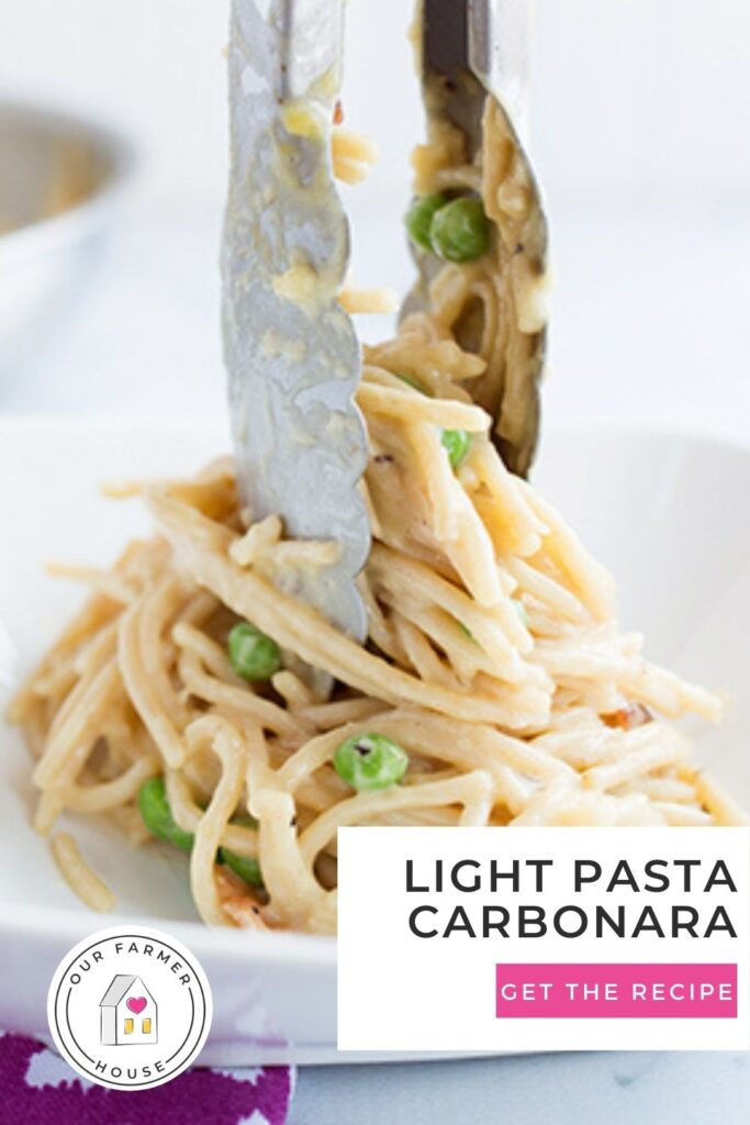 Light Pasta Carbonara