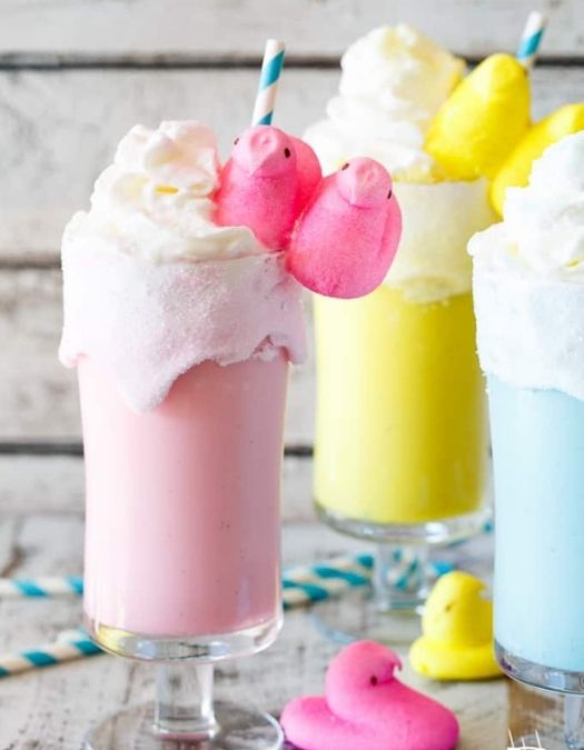 The 12 Cutest Easter Desserts: Easter Milkshakes