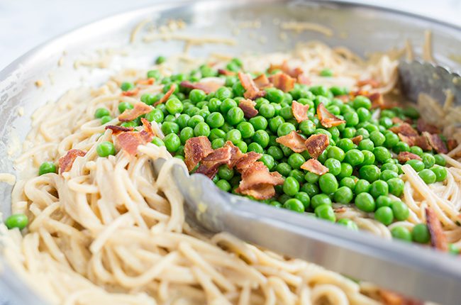 Bacon and Peas