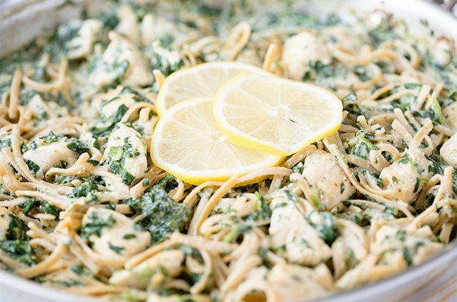 Pasta with Spinach
