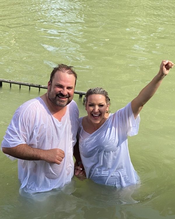 Baptized jordan river 