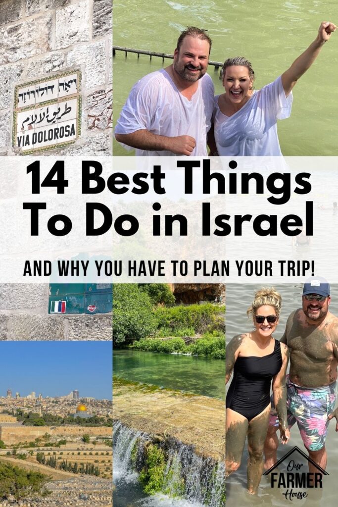 best things to do in Israel pin