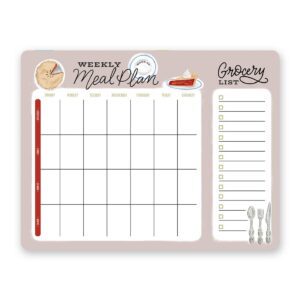 Cherry Pie Meal Planner Pad & Grocery List