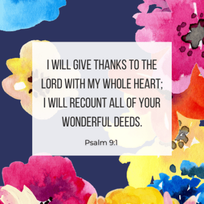 12 Best Bible Verses To Help You Show Gratitude