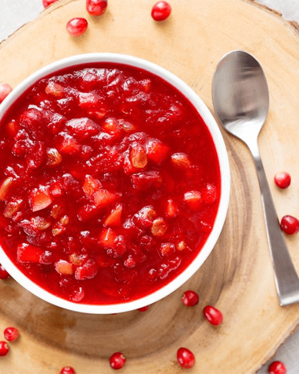 Cranberry Apple Chutney Relish Recipe