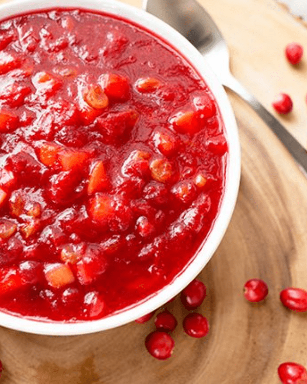 Cranberry Apple Chutney Relish Recipe