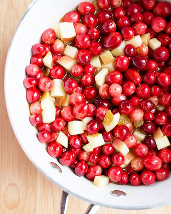 Cranberry Apple Chutney Relish Recipe