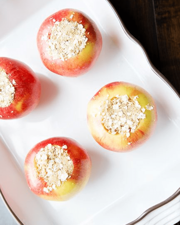 Healthy Baked Stuffed Apples