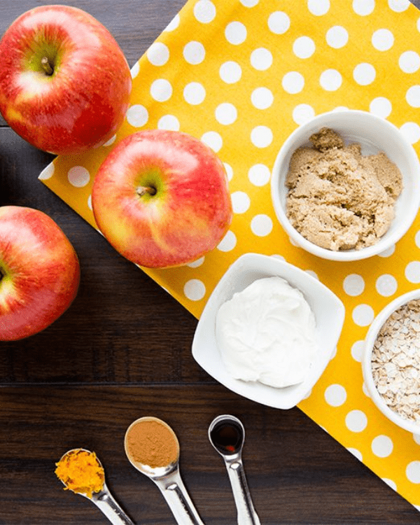 Healthy Baked Stuffed Apples