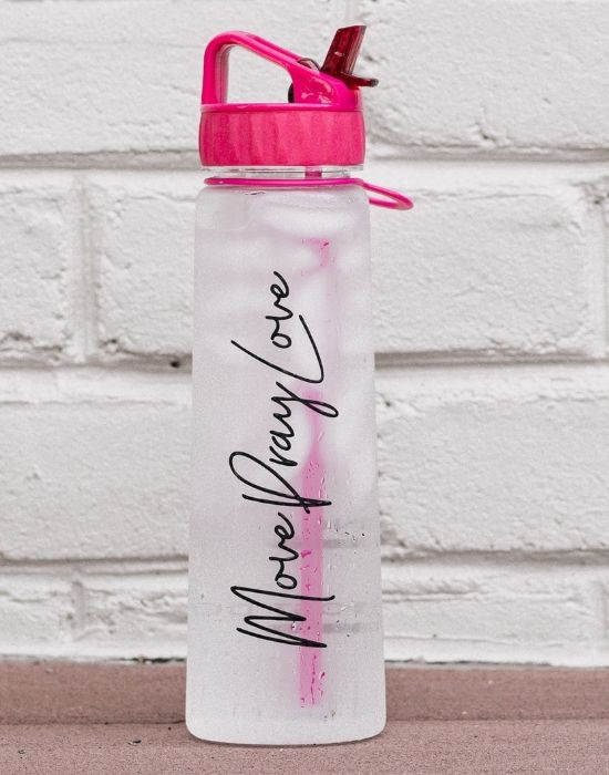 Move Pray Love: 30 ounce Water Bottle- BPA FREE