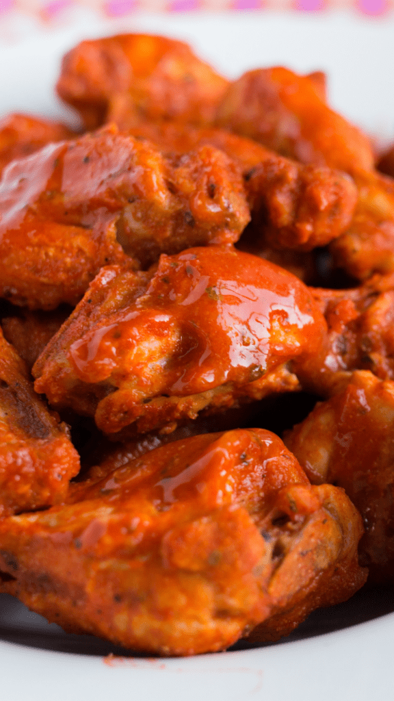 Oven Baked Healthier Buffalo Chicken Wings Recipe