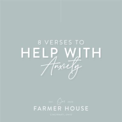 8 Verses to Help with Anxiety