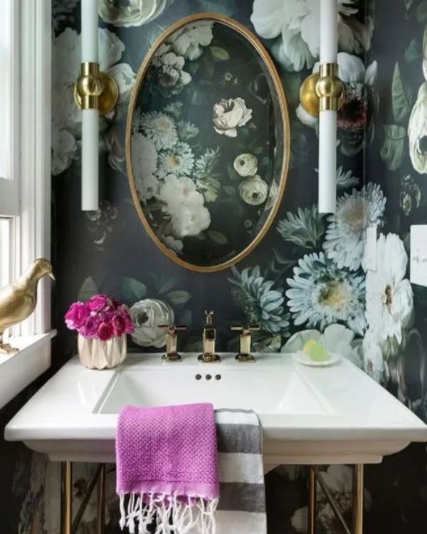 Wallpaper Designs for Powder Room