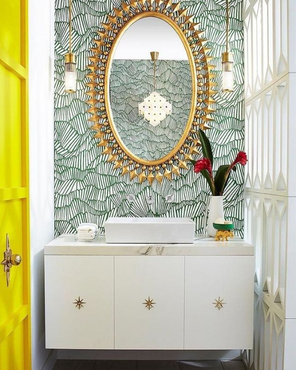 Wallpaper Designs for Powder Room