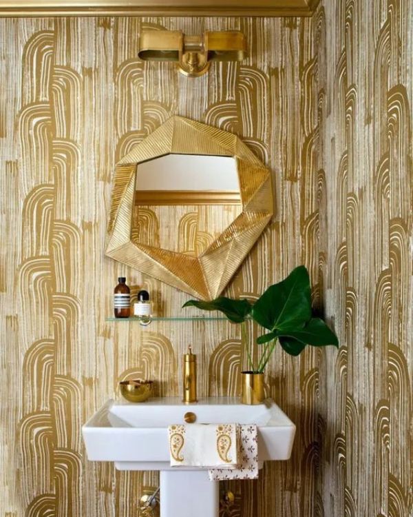 Wallpaper Designs for Powder Room