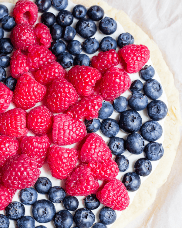 Festive Memorial Day Desserts Starfruit Pizza