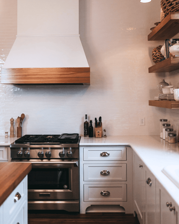 Vintage Handles on Cabinets