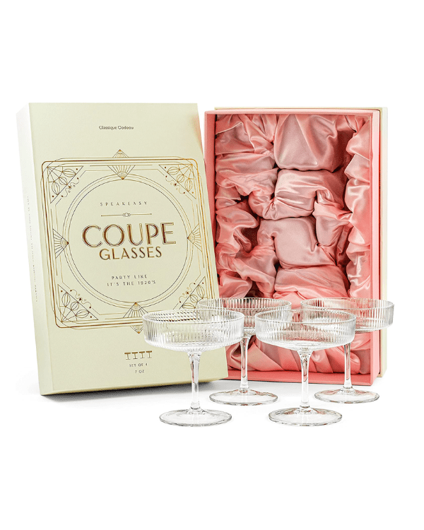 Art Deco Champagne Glasses