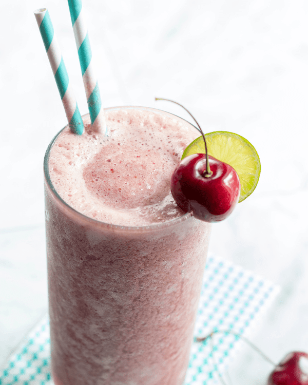 Easy Summer Sips Cherry Limeade Slushy