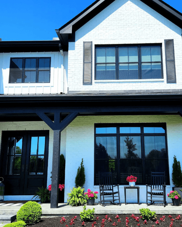 Farmhouse Front Porch Finished