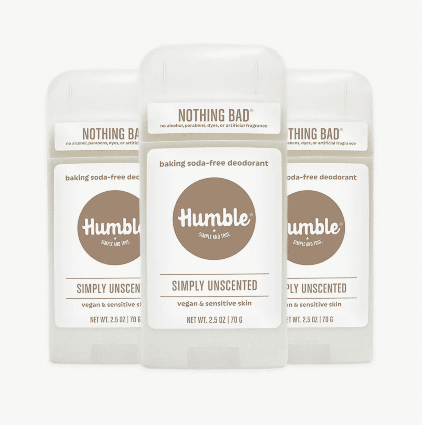 Sensitive Skin/Vegan Simply Unscented Humble Brand Deodorant