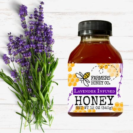Farmers Co Lavender Infused Wildflower Honey
