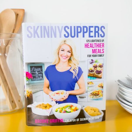 Skinny Suppers Autographed Cookbook