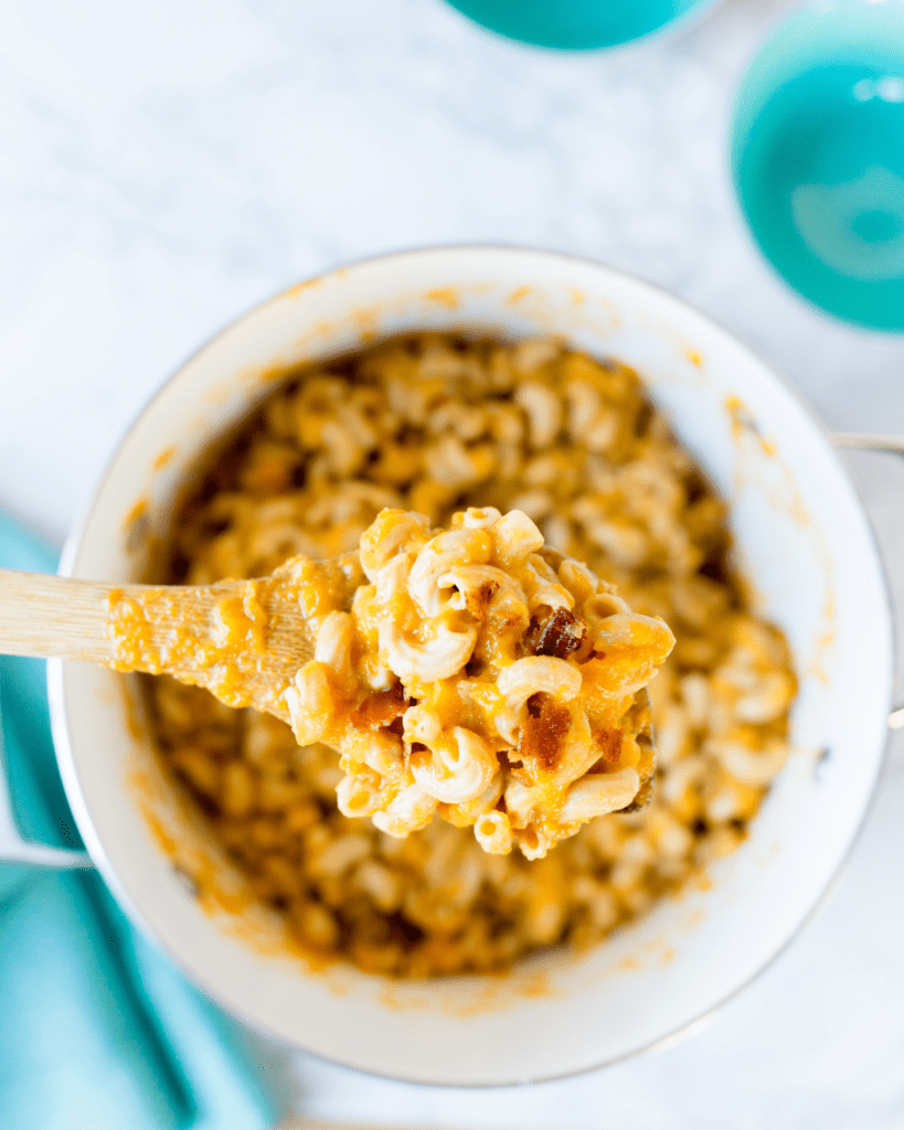 Butternut Squash Mac & Cheese with Bacon