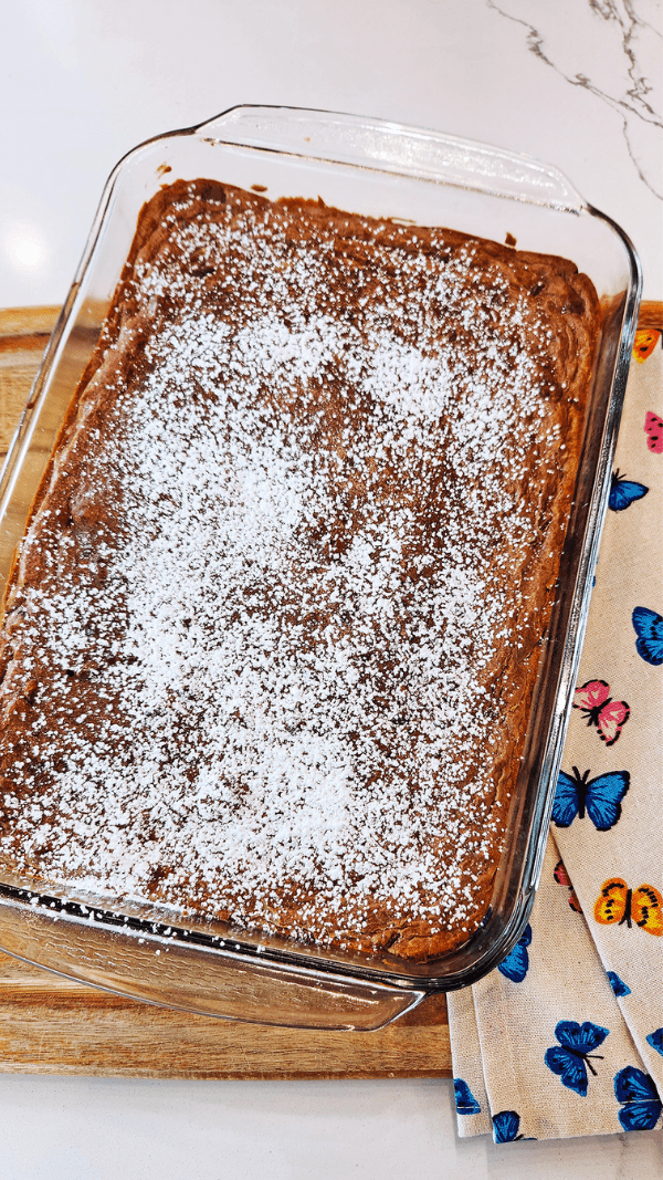 Finished Bars with Powdered Sugar