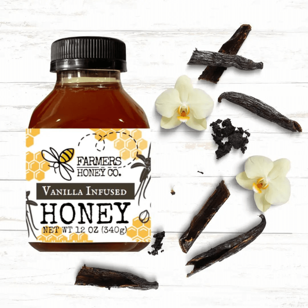 Vanilla Infused Wildflower Honey