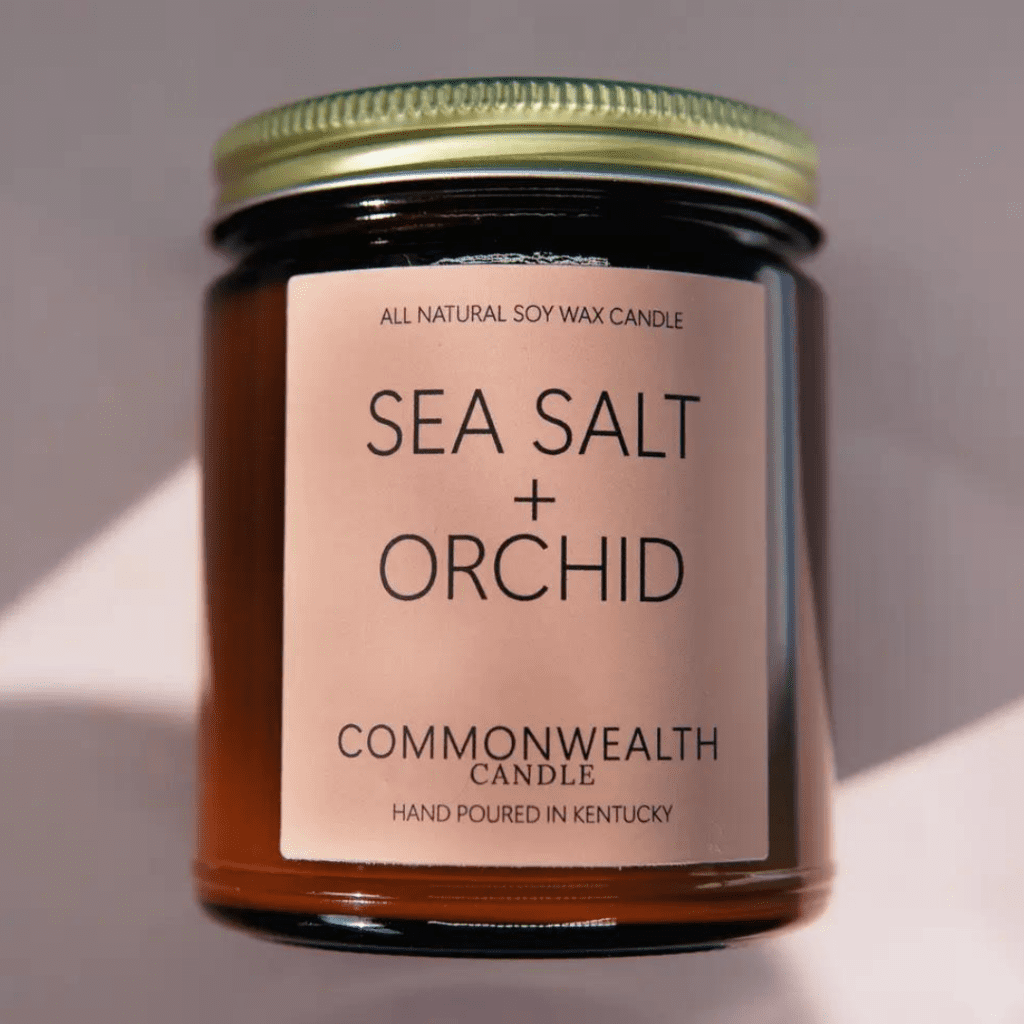 Commonwealth Candle Co - Sea Salt & Orchid