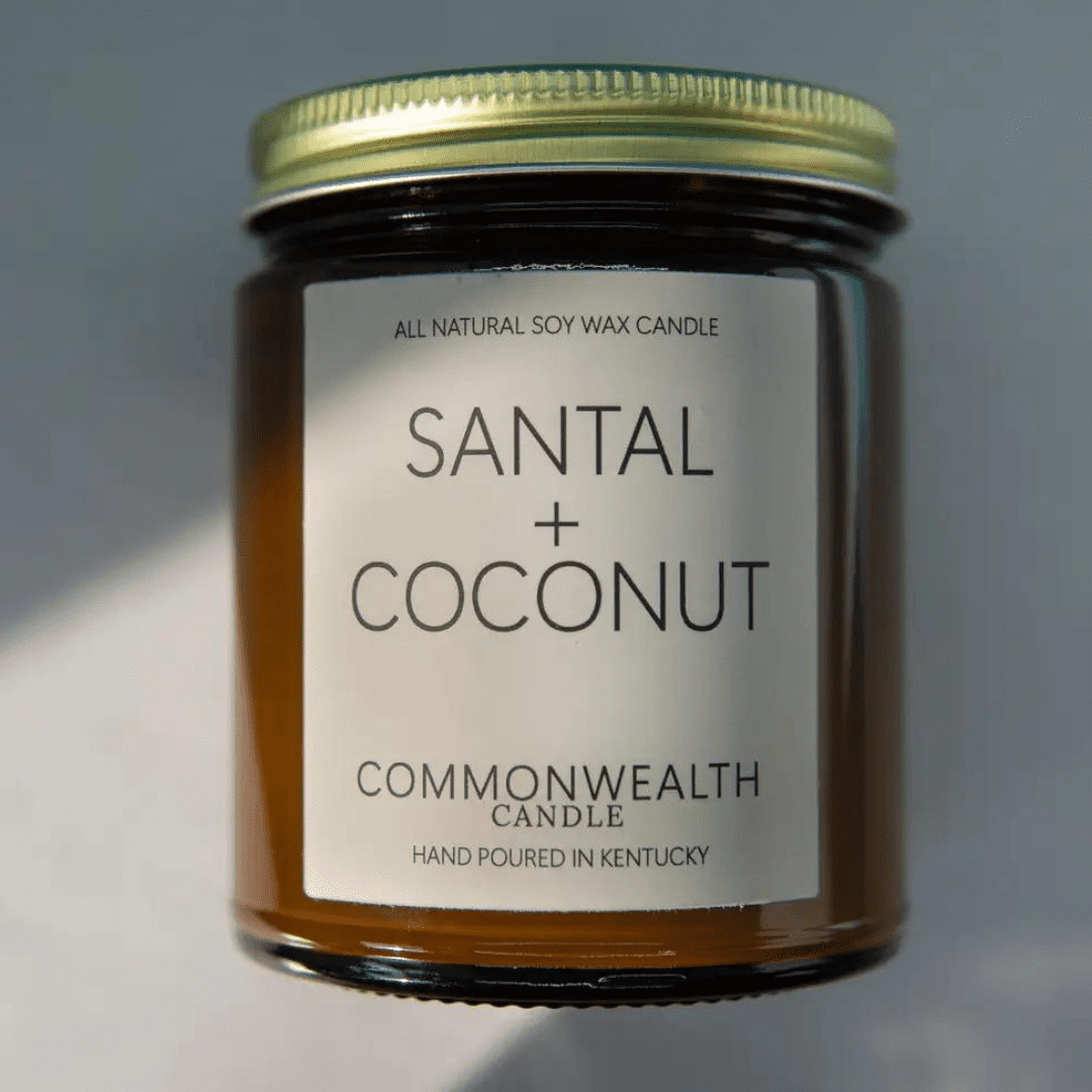Commonwealth Candle Co - Santal & Coconut
