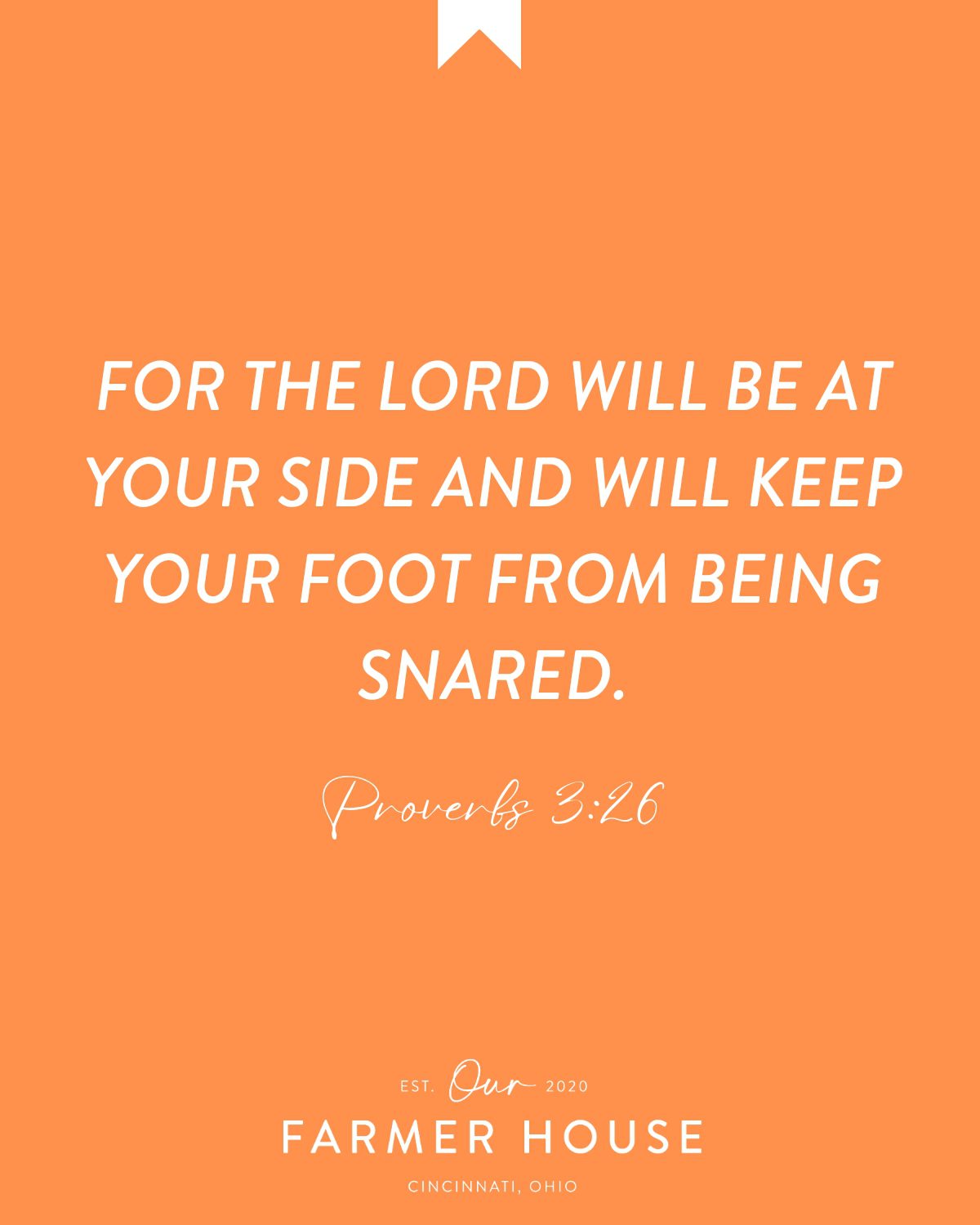 Proverbs 3:26