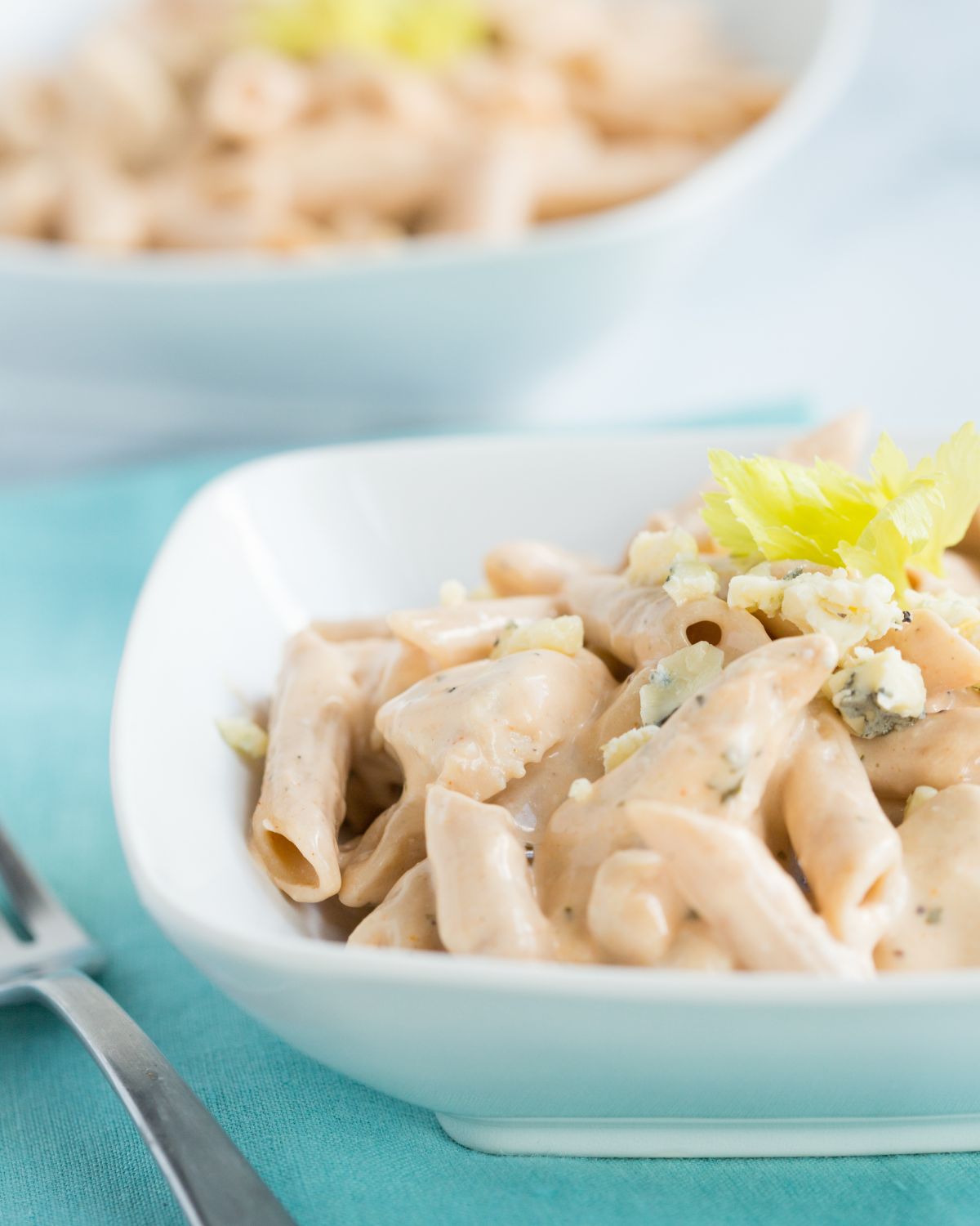 Creamy Buffalo Chicken Pasta