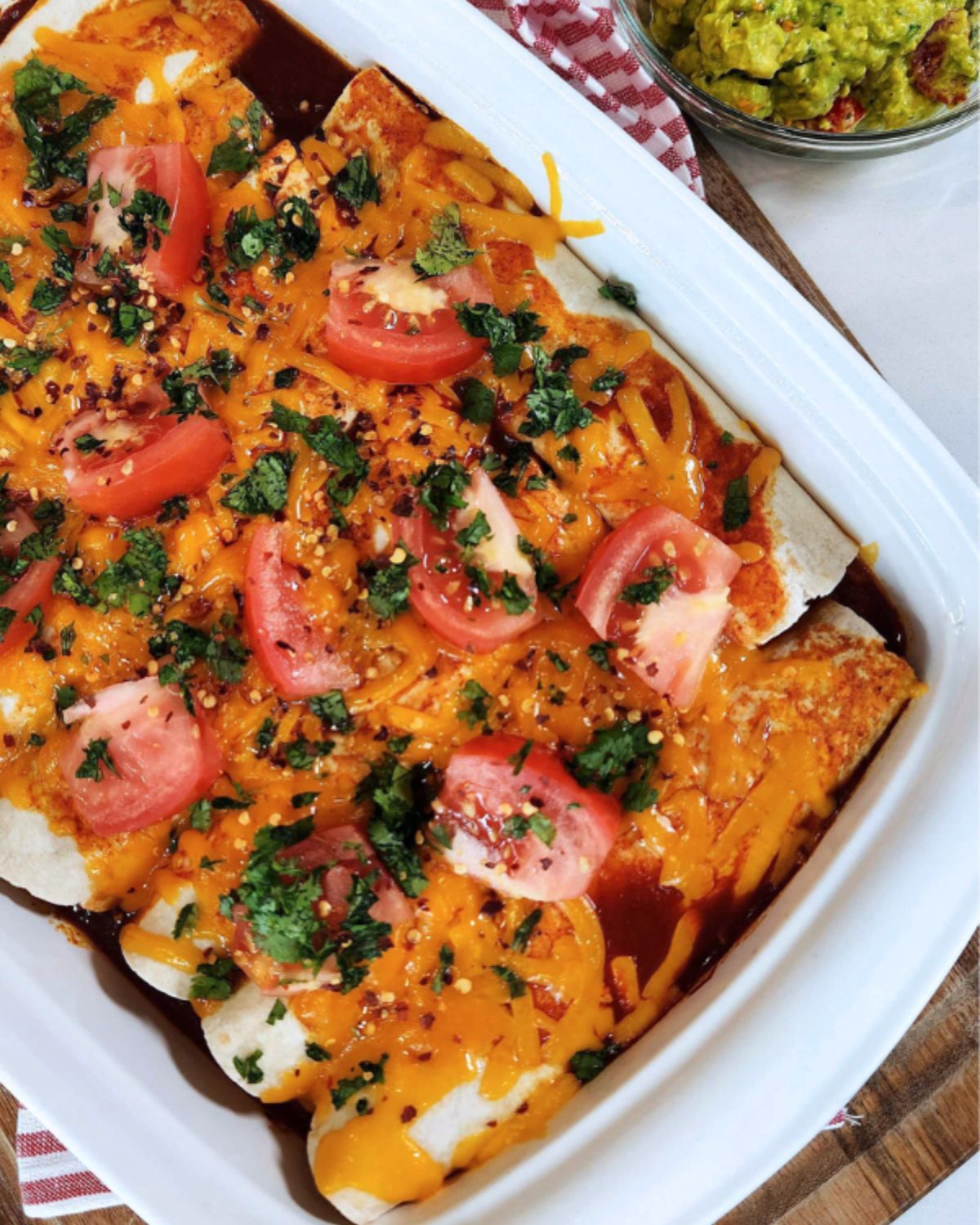 The Perfect Chicken Enchiladas